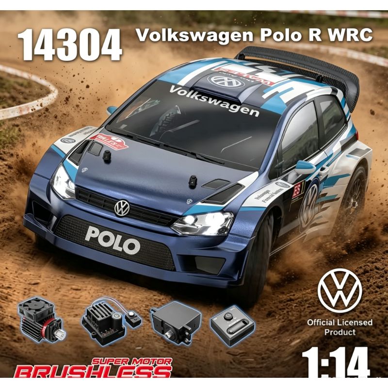Rc Hobby Race Track - Mjx 14304 1/14 4wd Brushless Rc