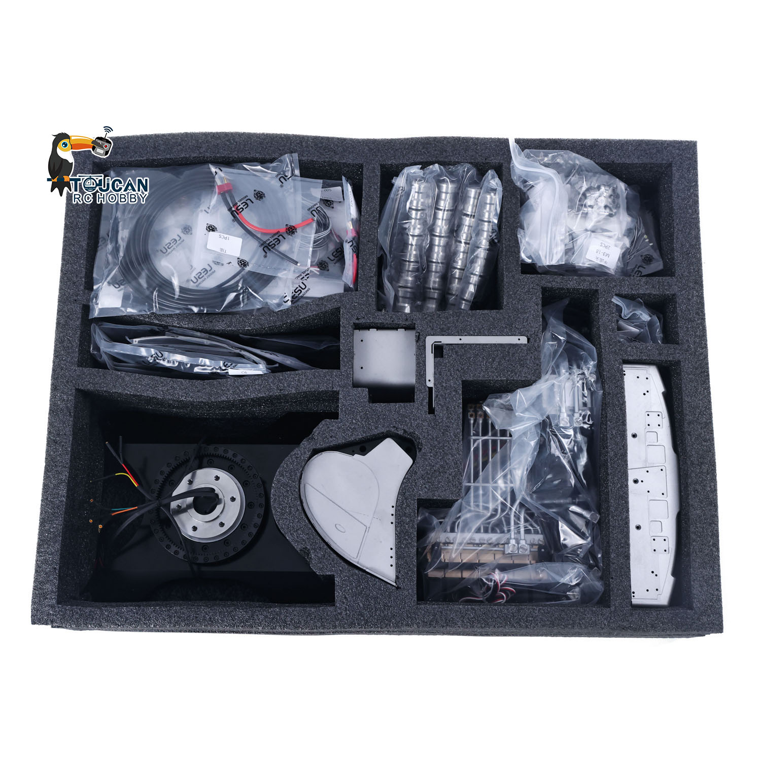 Rc Excavator Hydraulic - 1/14 LESU LR945 KIT RC Hydraulic