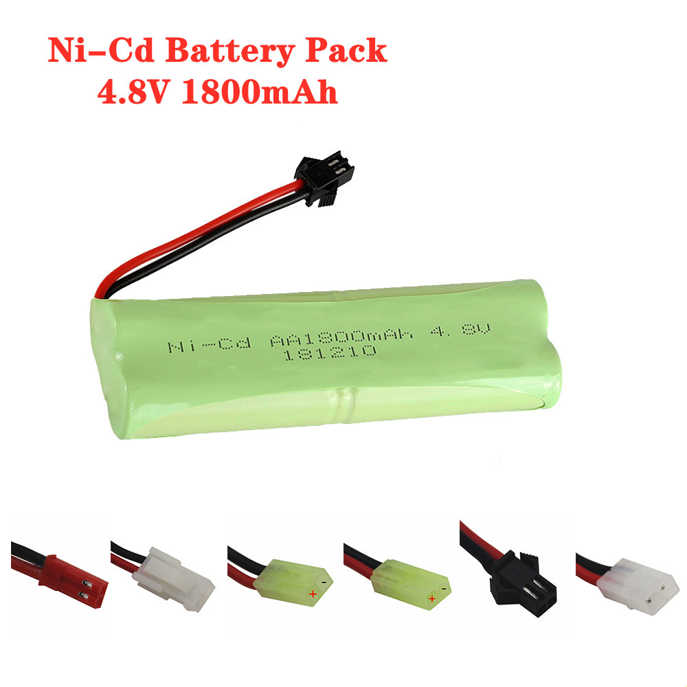 Rc Hobby Light - 4.8v 1800mah Battery NiCd AA 4.8V
