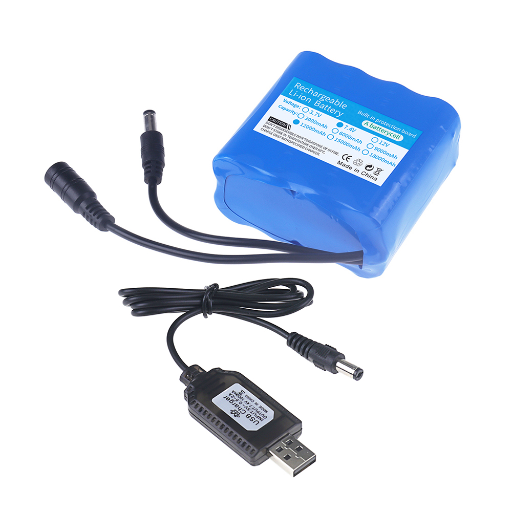 2S4P 18650 Lithium Battery 7.4 - Rc Hobby Light ulasan dan harga