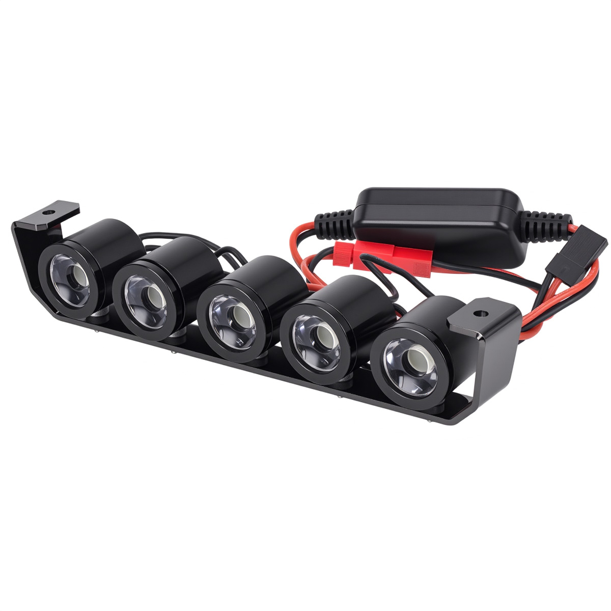 Aluminum 5 LED Light Headlight - Rc Hobby Tech Bali ulasan dan harga