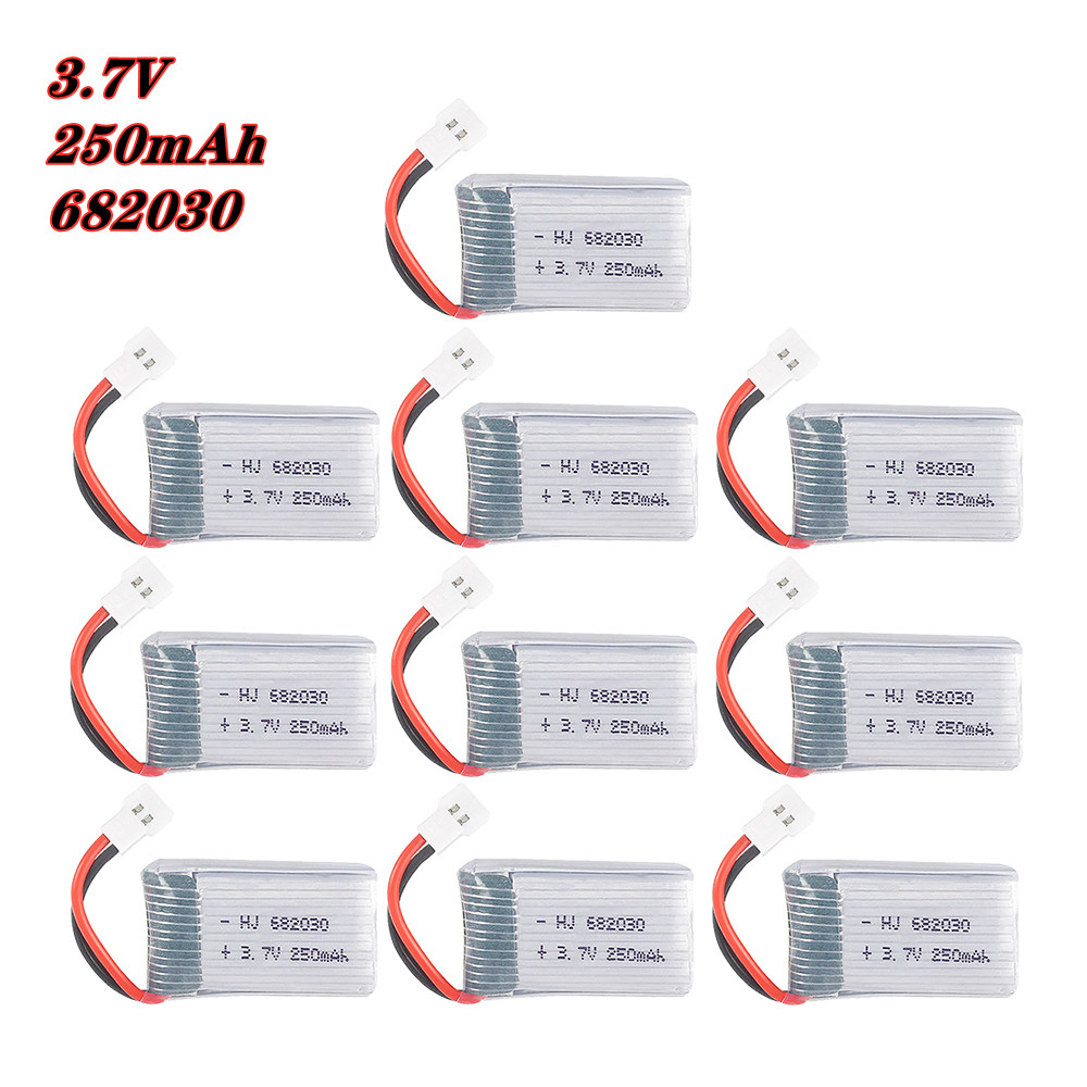 4/5/10pcs High Rate 3.7V 250mA - Rc Hobby Vehicles ulasan dan harga