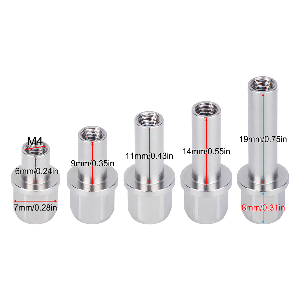 Stainless Steel 12mm Hex Wheel - Wheel Hex Adapter ulasan dan harga