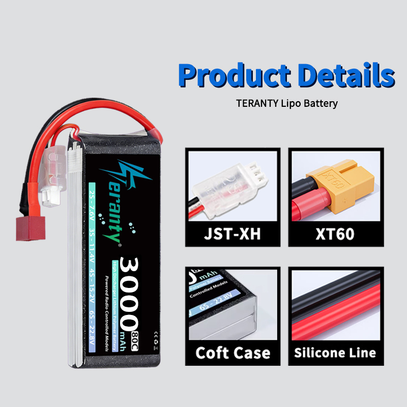TERANTY 2S 3000mAh Lipo Batter - Rc Hobby Vehicles ulasan dan harga