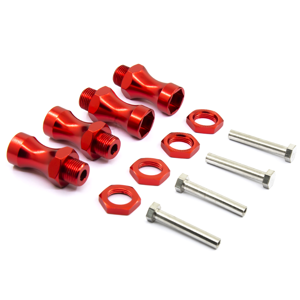 4pcs Wheel Hex 12mm Turn 17mm  - Wheel Hex Adapter ulasan dan harga