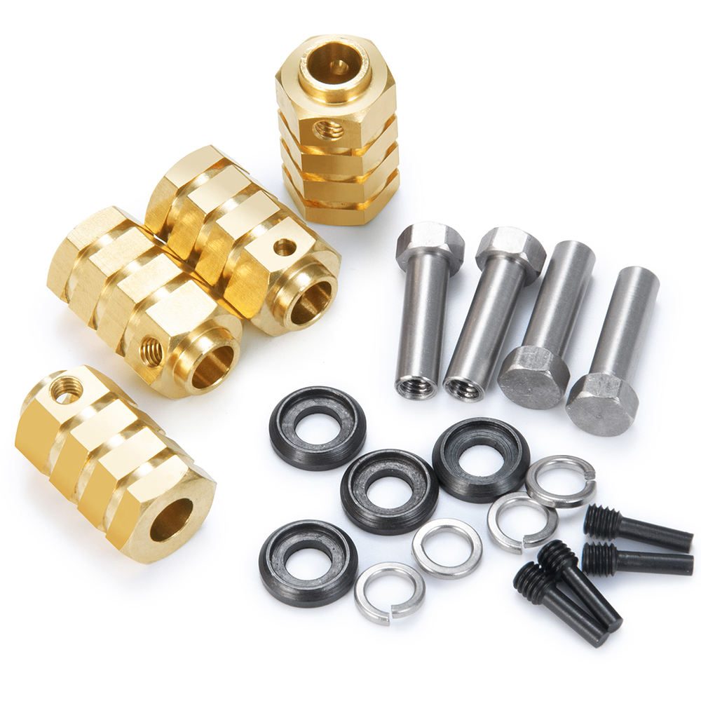 YEAHRUN 4pcs 15/20mm Heavy Dut - Wheel Hex Adapter ulasan dan harga