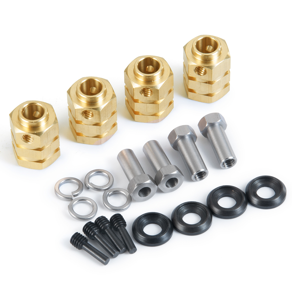 YEAHRUN 4pcs 15/20mm Heavy Dut - Wheel Hex Adapter ulasan dan harga