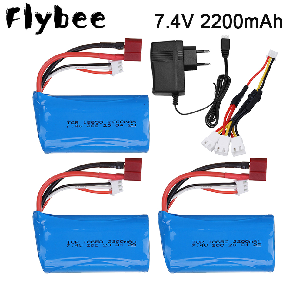 7.4V 2200mAh 18650 Lipo Batery - Rc Hobby Vehicles ulasan dan harga