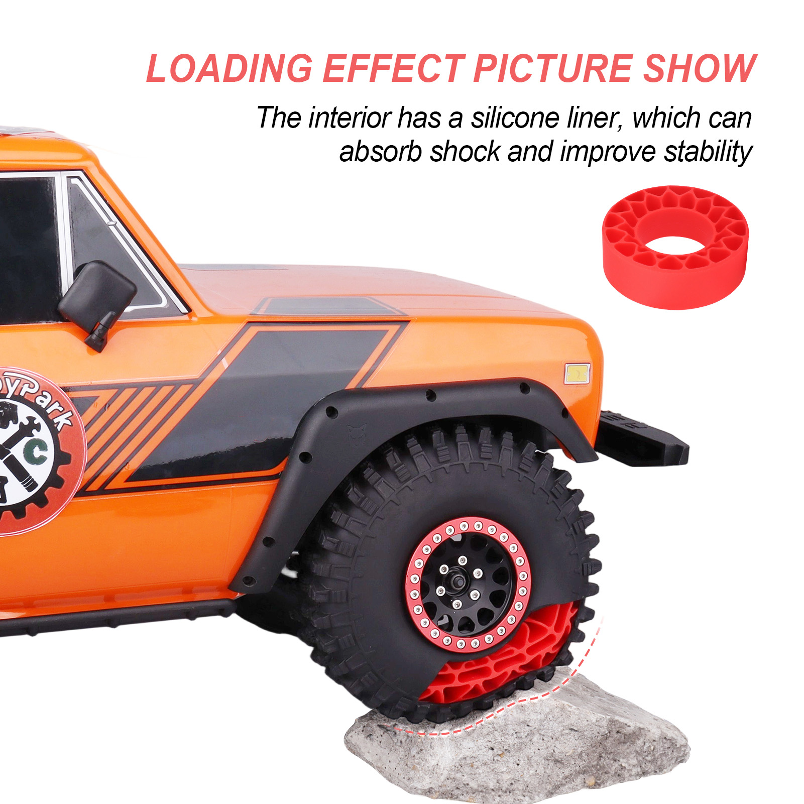 HobbyPark 1.9 Silicone Inserts - Rc Tire Foam Insert ulasan dan harga