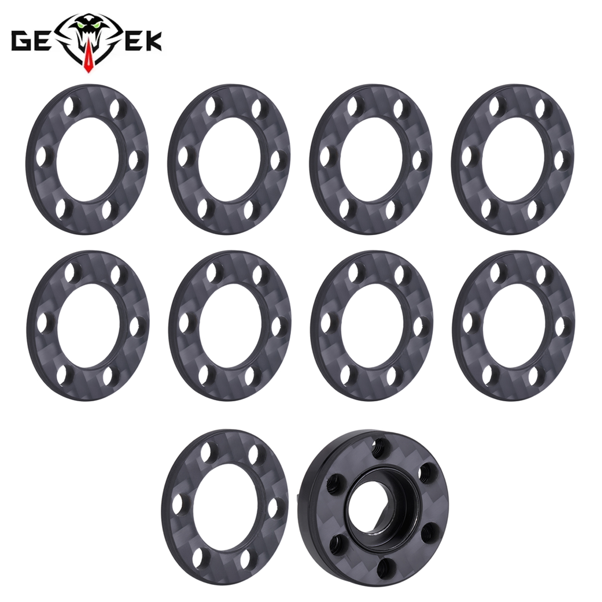 4/8Pcs Carbon Fiber Wheel Hex  - Wheel Hex Adapter ulasan dan harga
