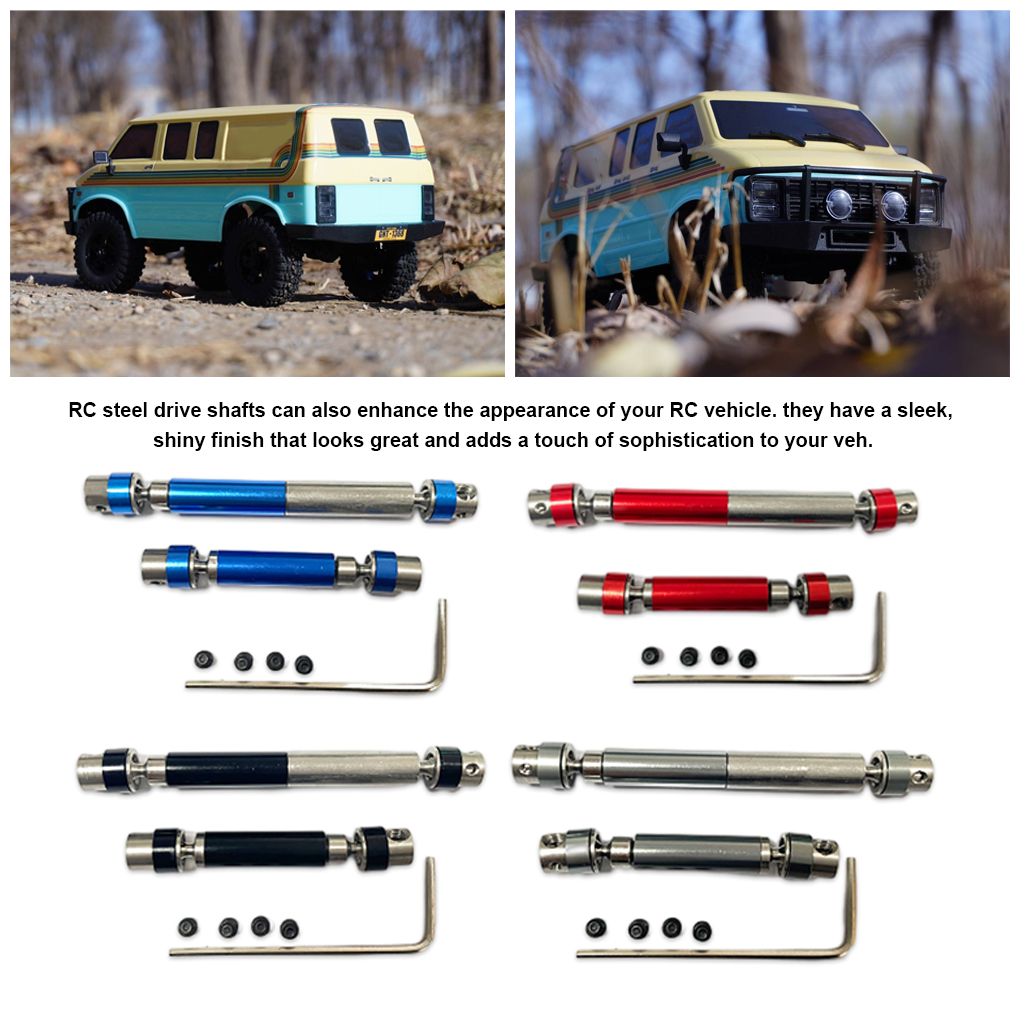 2PCS Steel Center Drive Shaft  - Rc Hobby Plus ulasan dan harga