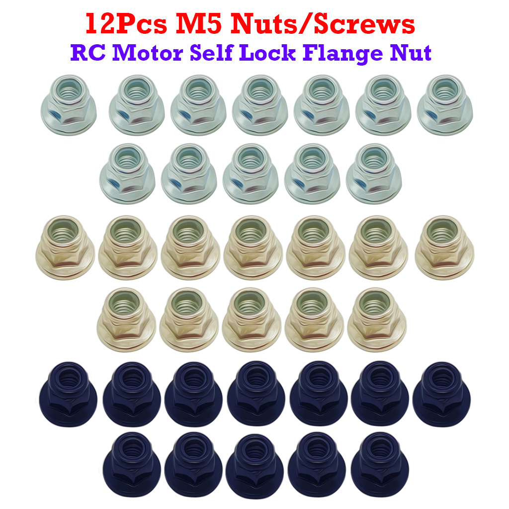 12Pcs M5 Nylon Insert Self Loc - Rc Tire Foam Insert ulasan dan harga