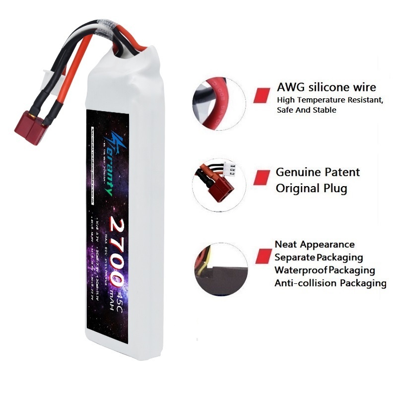 1/3PCS 2S 7.4V Lipo Battery 27 - Rc Hobby Vehicles ulasan dan harga