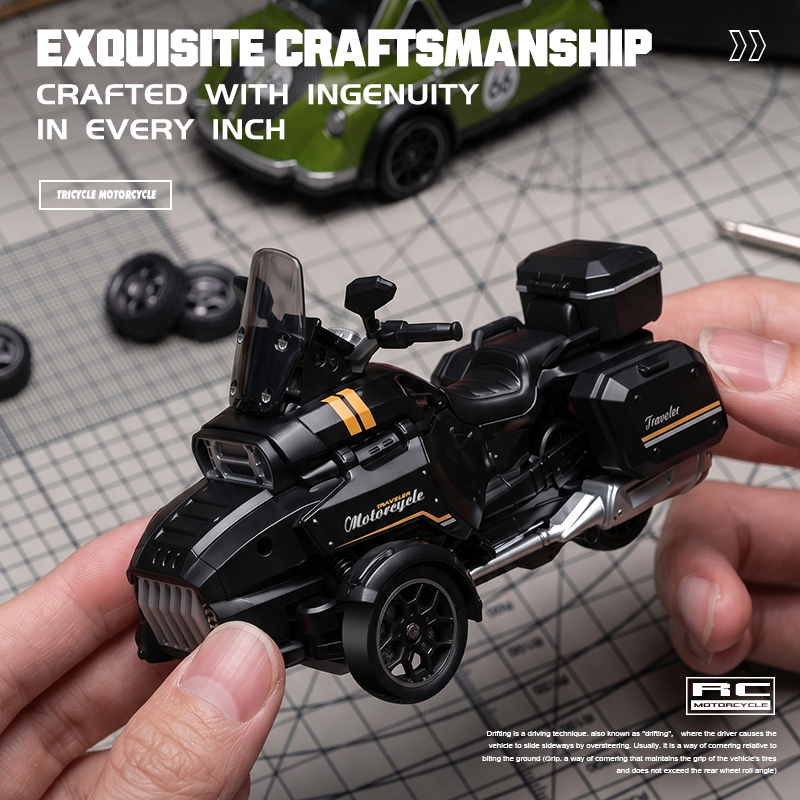 1:43 RC Drift Three-Wheeled Mo - Rc Hobby Drift Car ulasan dan harga