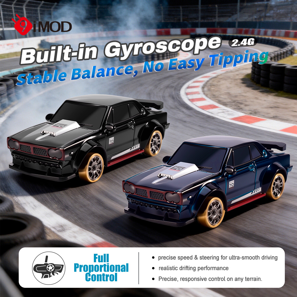 9IMOD 1/64 RC Drift Car 2.4G 4 - Rc Hobby Tech Bali ulasan dan harga
