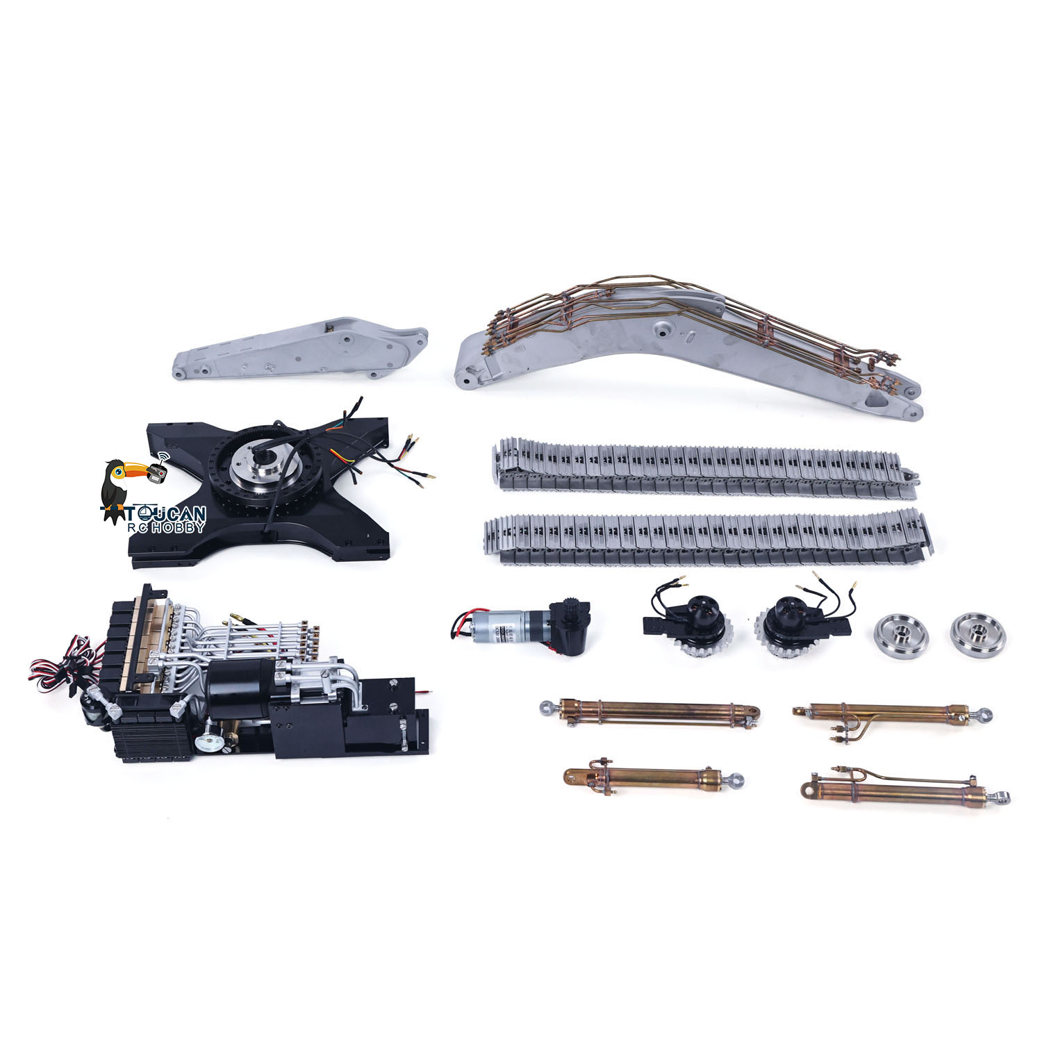 1/14 LESU LR945 KIT RC Hydraul - Rc Excavator Hydraulic ulasan dan harga