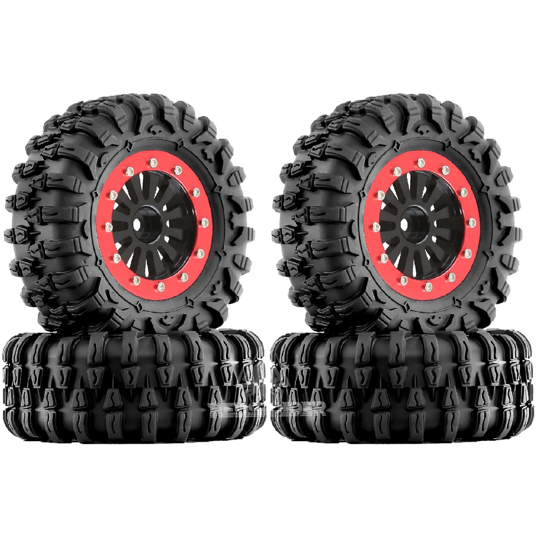 4PCS 65mm Tires Wheel 7mm Hex  - Rc Hobby Plus ulasan dan harga