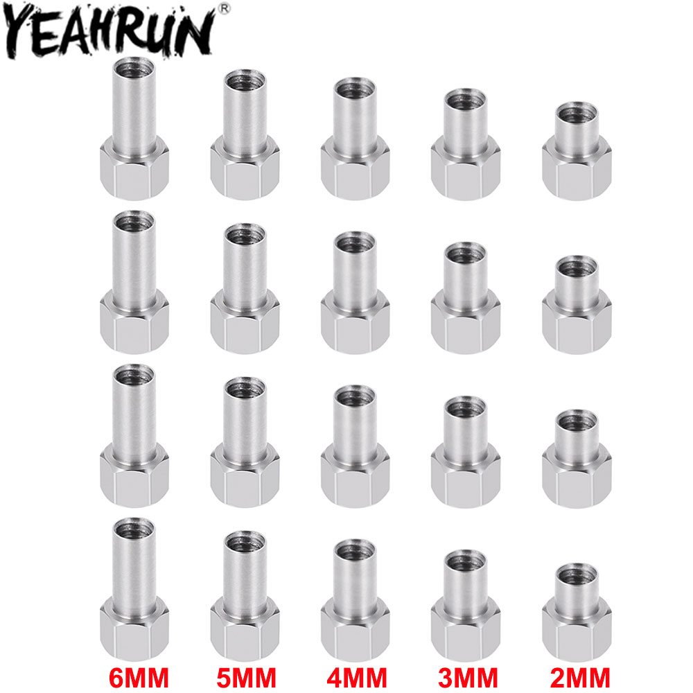 YEAHRUN 4PCS Hex Wheel Nuts Ex - Wheel Hex Adapter ulasan dan harga