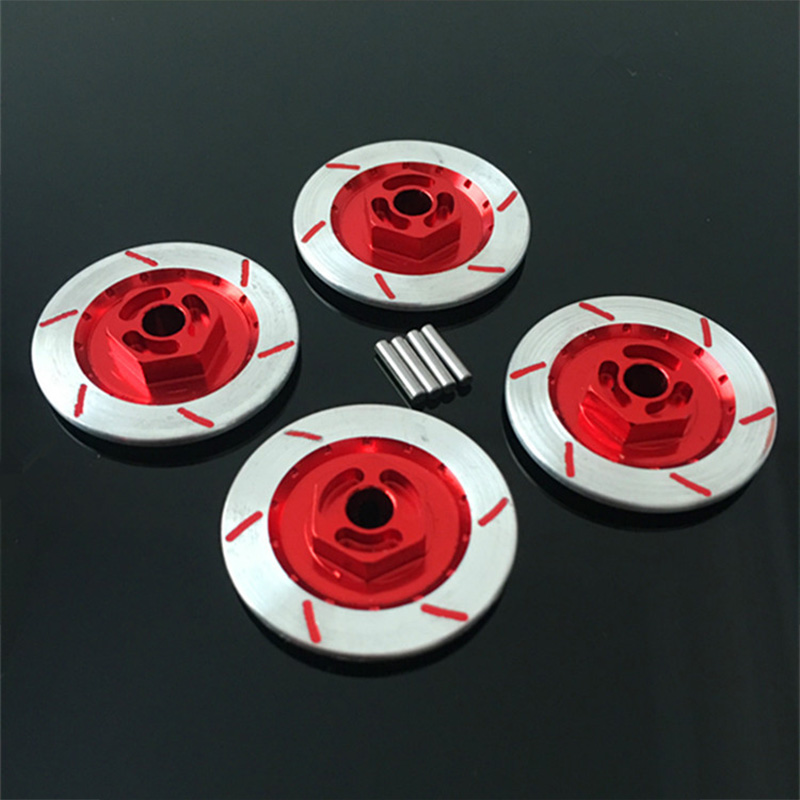 X12A-4PCS Aluminum Alloy Brake - Wheel Hex Adapter ulasan dan harga