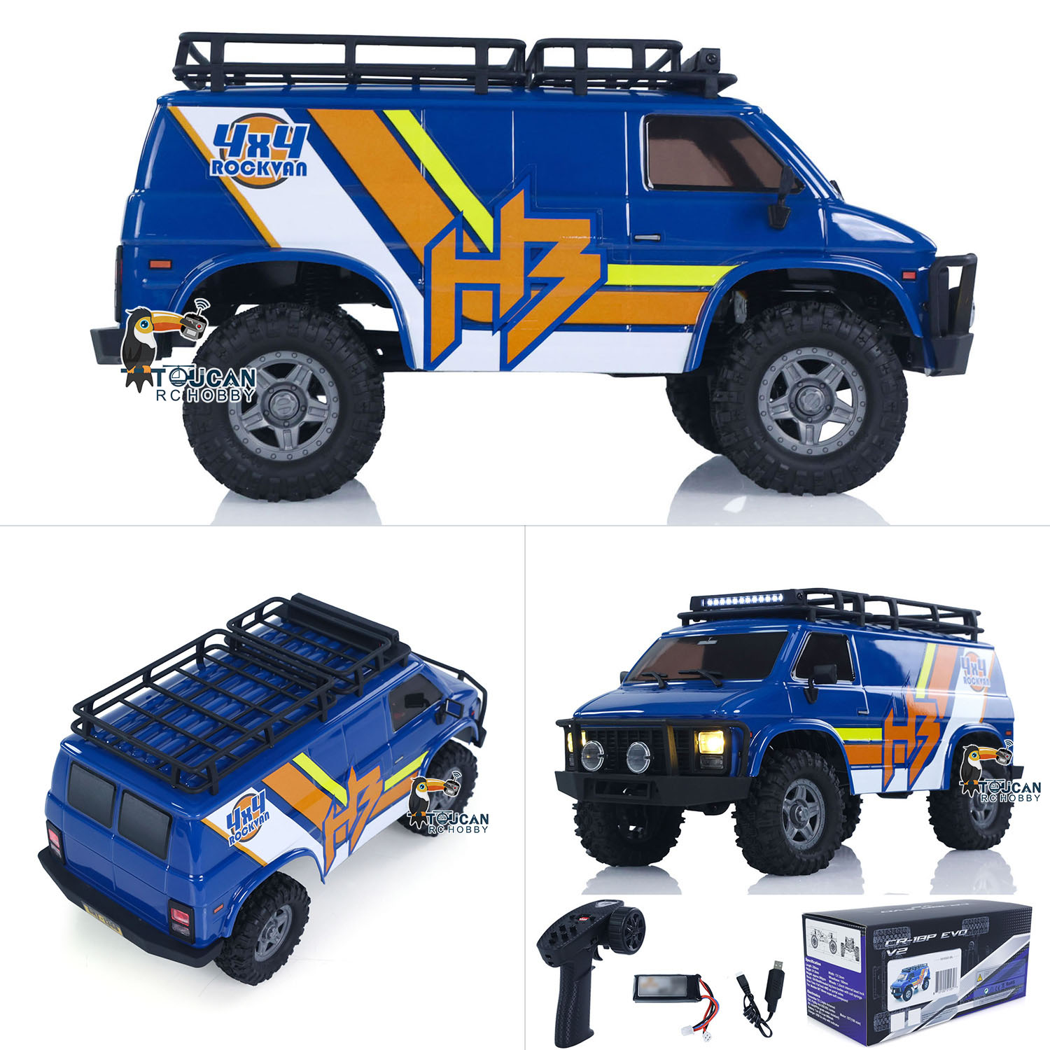 Toy 4WD Hobby Plus 1/18 RC Roc - Rc Hobby Plus ulasan dan harga