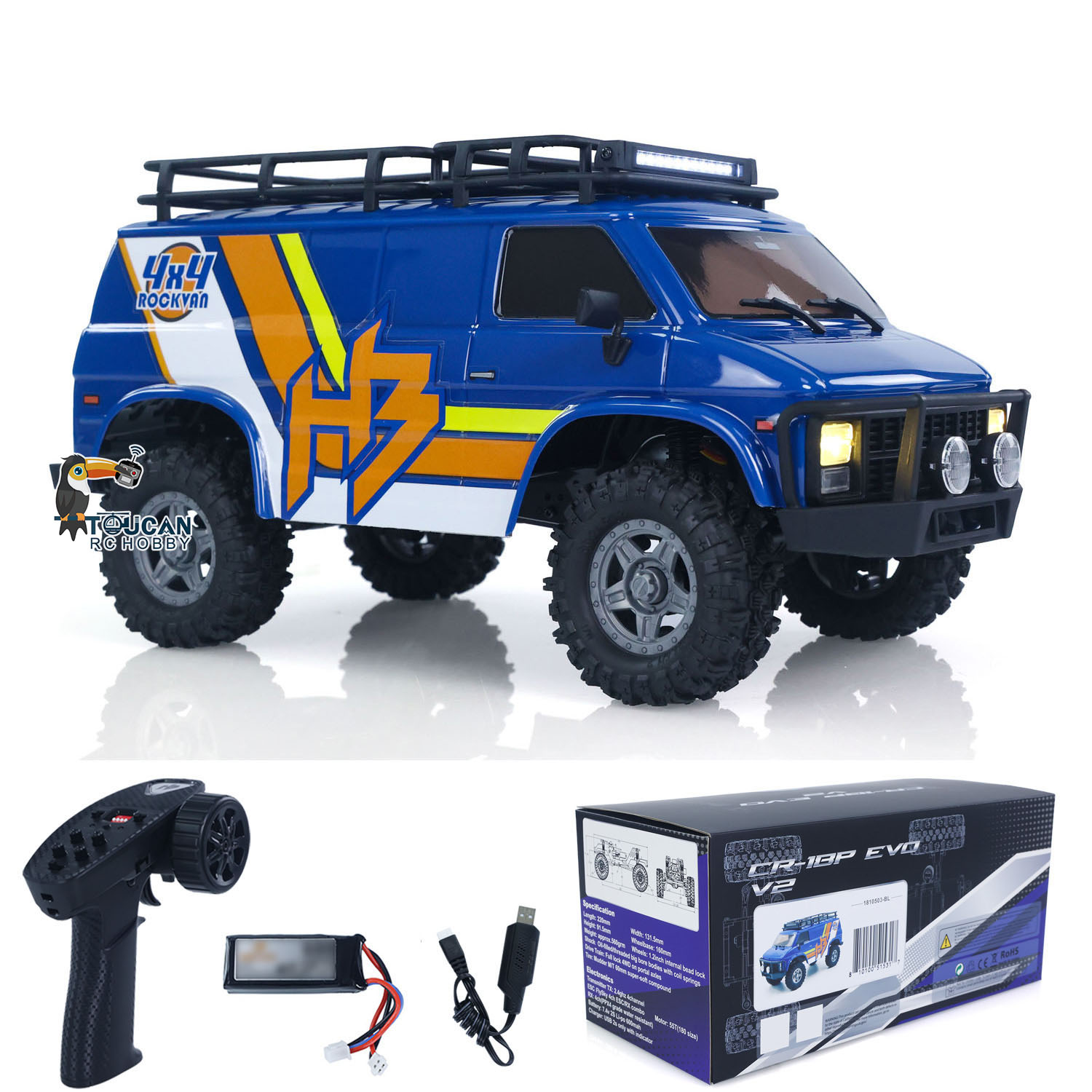 Toy 4WD Hobby Plus 1/18 RC Roc - Rc Hobby Plus ulasan dan harga