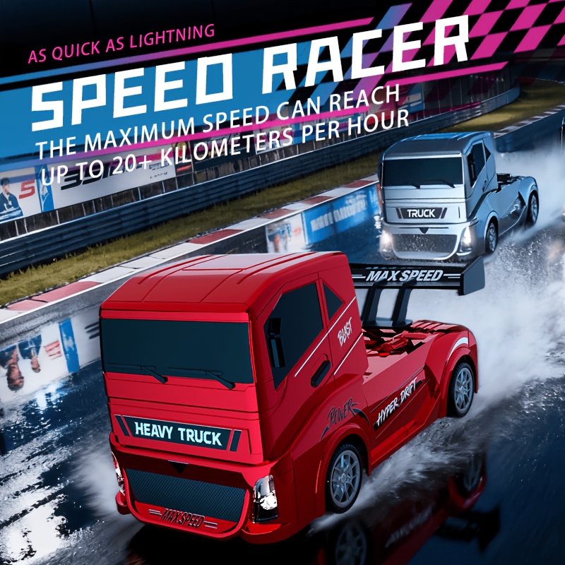 1:24 4WD RC Drift Truck with L - Rc Hobby Drift Car ulasan dan harga
