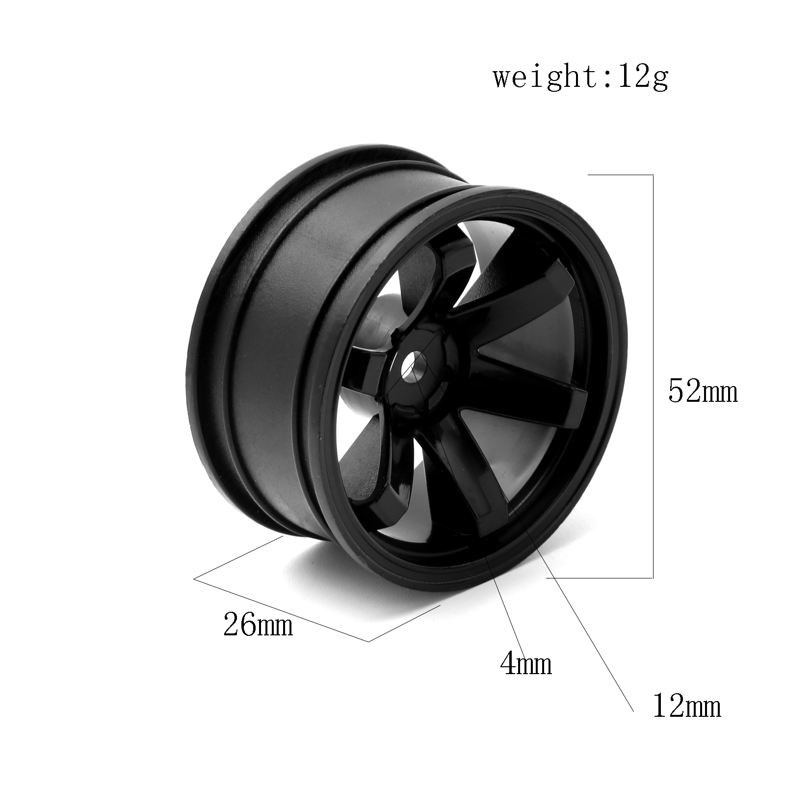 4pcs  Plastic Wheel Hub RC Rac - Rc Hobby Shops ulasan dan harga