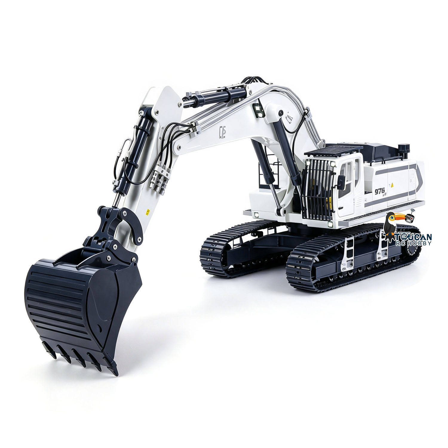 RTR 1/12 Metal LR976 Hydraulic - Rc Excavator Hydraulic ulasan dan harga
