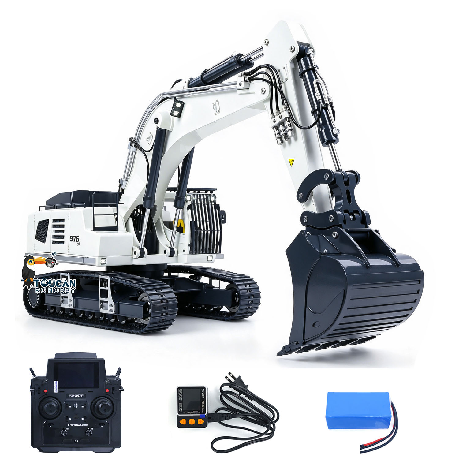 RTR 1/12 Metal LR976 Hydraulic - Rc Excavator Hydraulic ulasan dan harga
