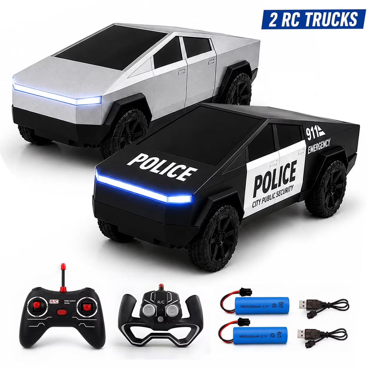 2PCS RC Cyber Truck Toys Remot - Rc Hobby Tech Bali ulasan dan harga