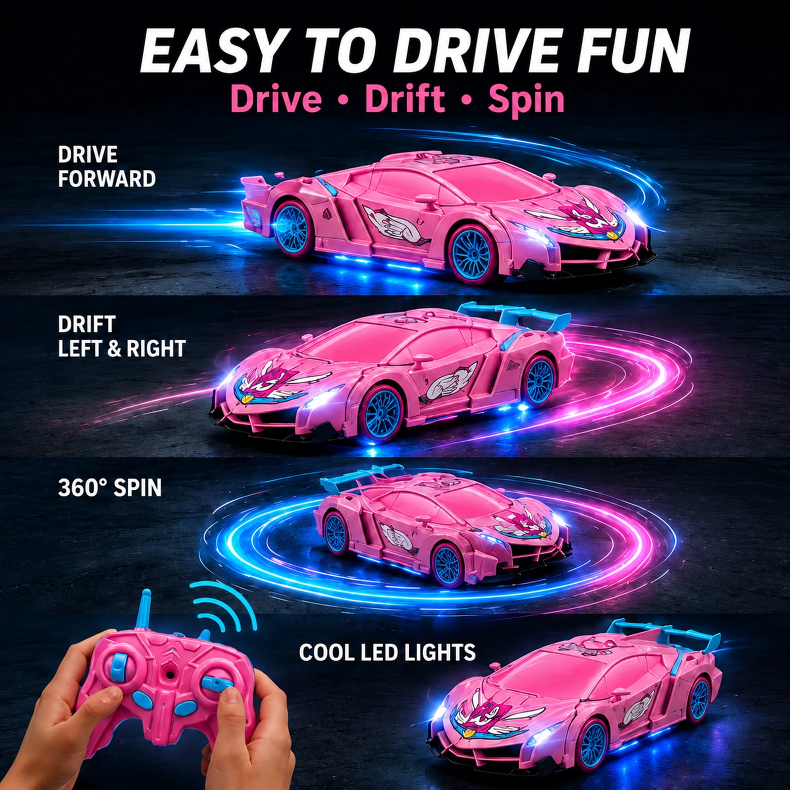 Unicorn RC Transforming Robot  - Rc Hobby Tech Bali ulasan dan harga