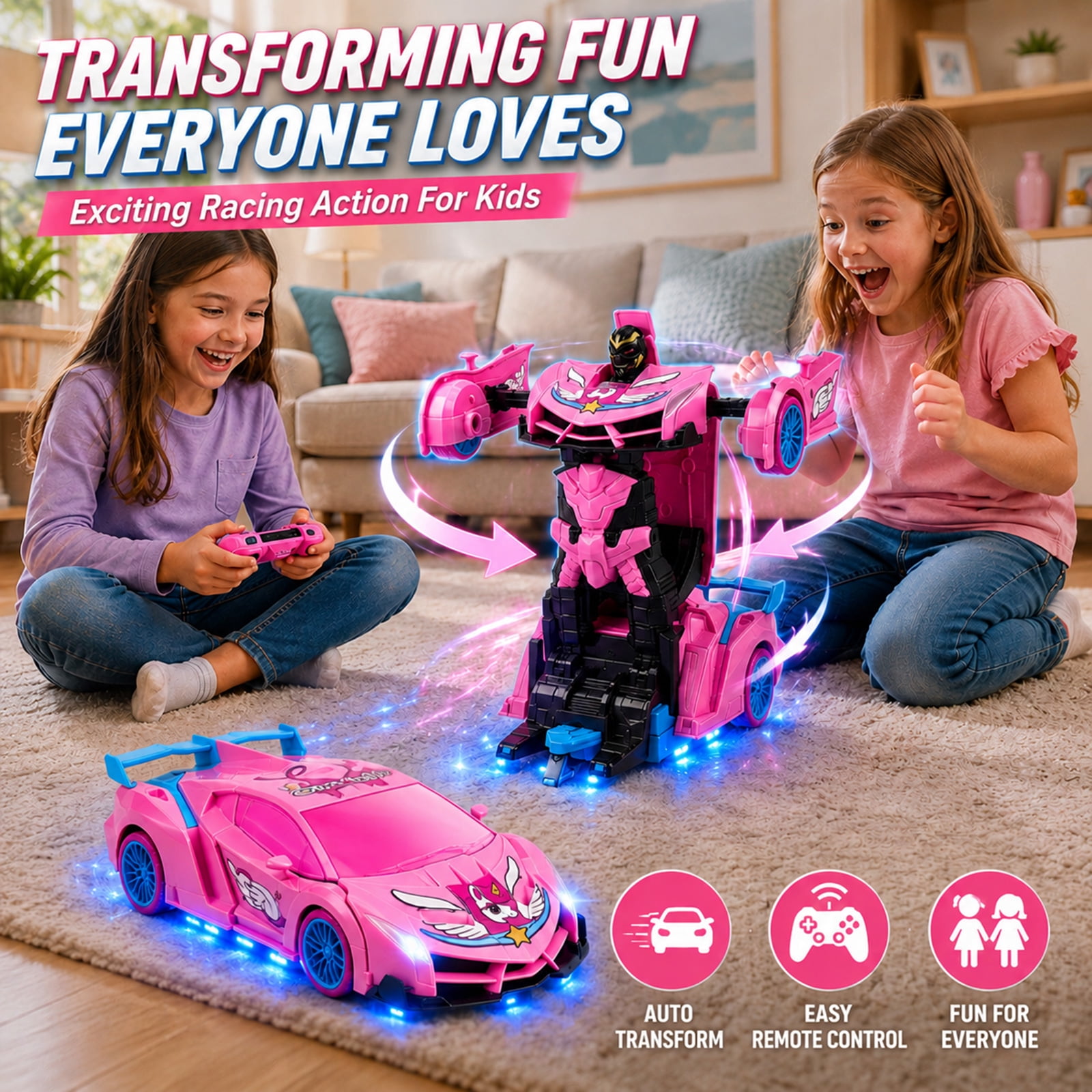 Unicorn RC Transforming Robot  - Rc Hobby Tech Bali ulasan dan harga