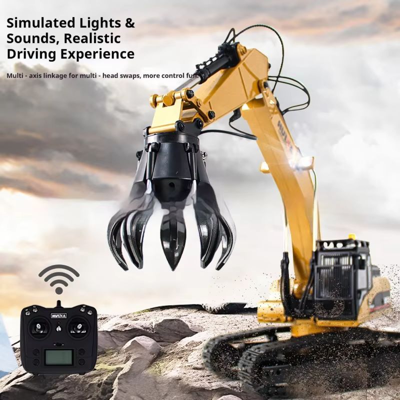 Huina Upgrade 1590 1/14 Metal  - Rc Hobby Light ulasan dan harga