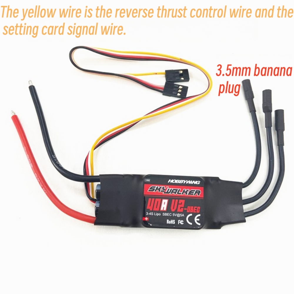 FATJAY Hobbywing SkyWalker 40A - Rc Hobby Motor ulasan dan harga