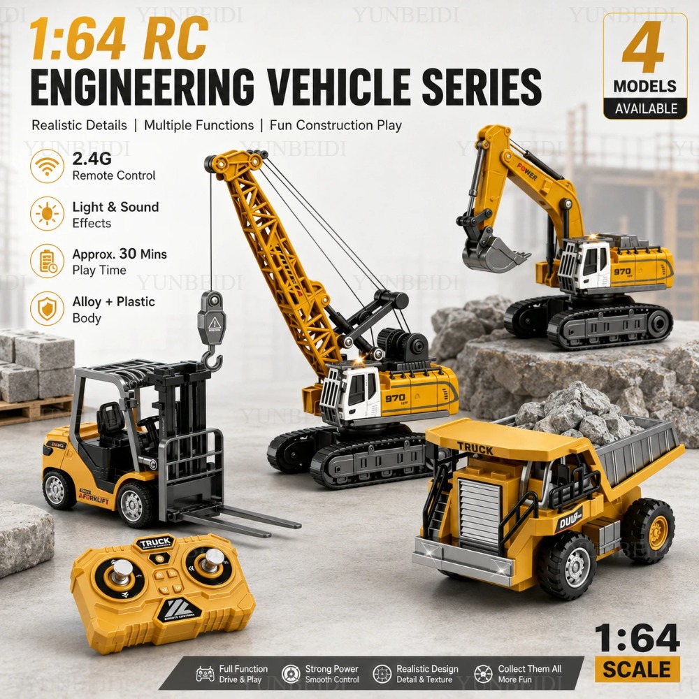 Remote Control Mini Alloy Car  - Rc Excavator Hydraulic ulasan dan harga