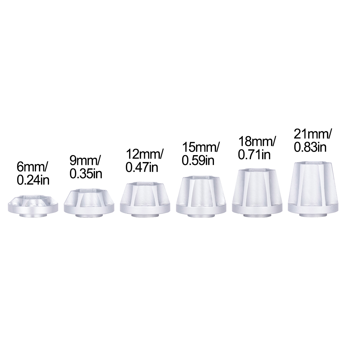 Aluminum Wheel Hex Hub 6/9/12/ - Wheel Hex Adapter ulasan dan harga