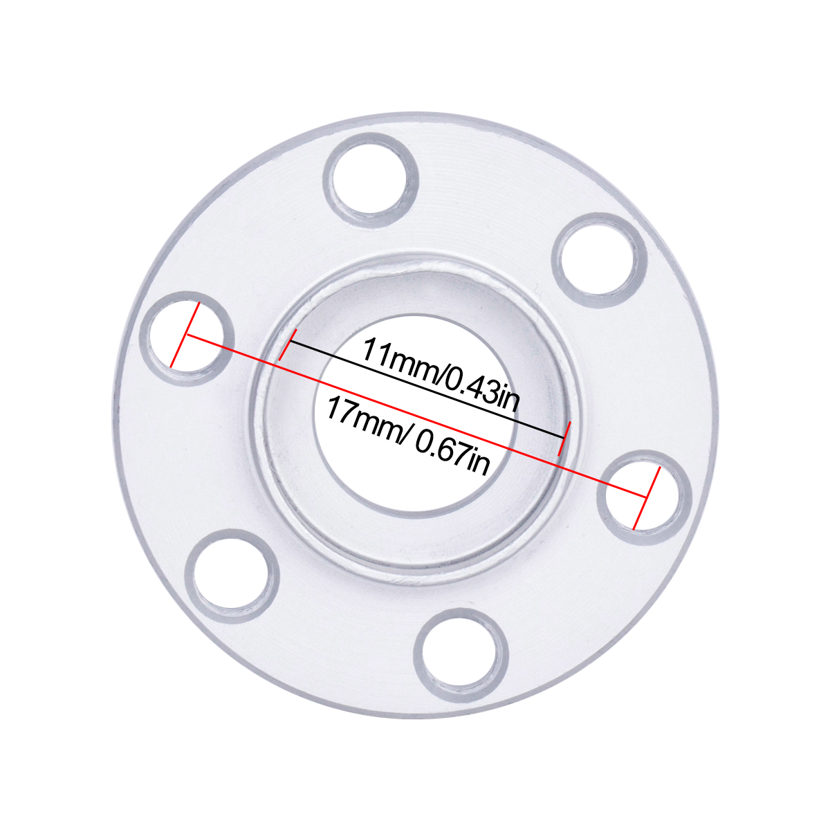 Aluminum Wheel Hex Hub 6/9/12/ - Wheel Hex Adapter ulasan dan harga