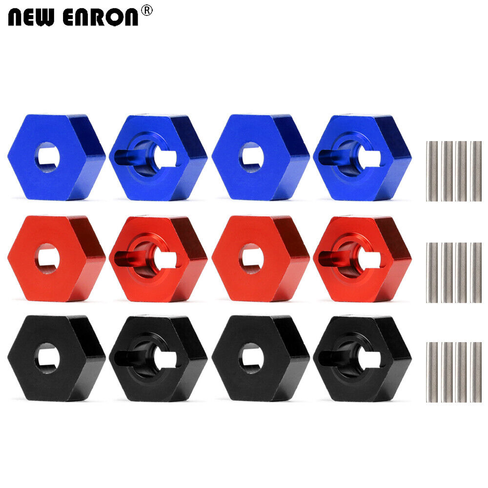 red/blue/black Aluminium 6061  - Wheel Hex Adapter ulasan dan harga